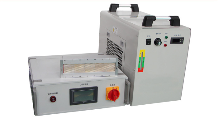 UV LED固化光源設(shè)備的三大配置照射頭、水冷機(jī)、電源驅(qū)動